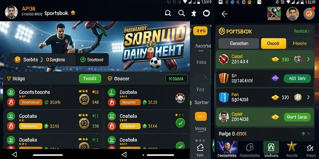 Tampilan menarik dari gameplay sportsbook API36.