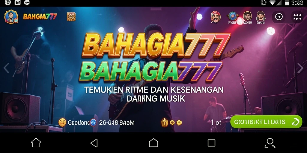 Gameplay seru dengan musik yang menari-nari.