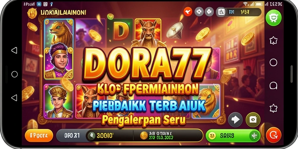 Screenshot DORA77 menampilkan gameplay Slot yang penuh warna dan mengasyikkan.