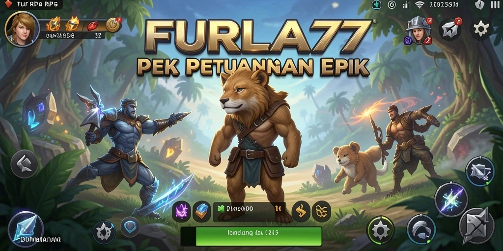 Tampilan gameplay FURLA77 yang menarik di dunia RPG.