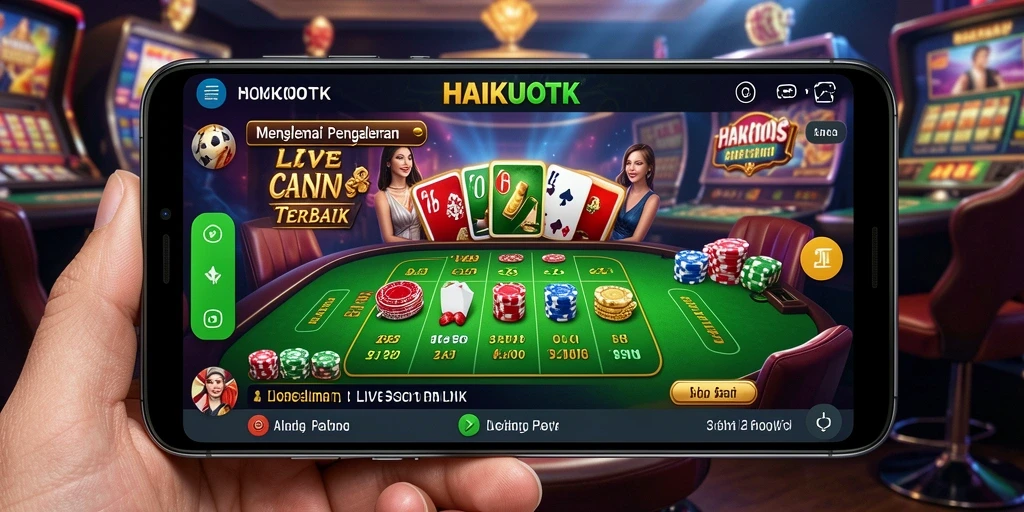 Gameplay HAIKUOTK yang mendebarkan di Live Casino.