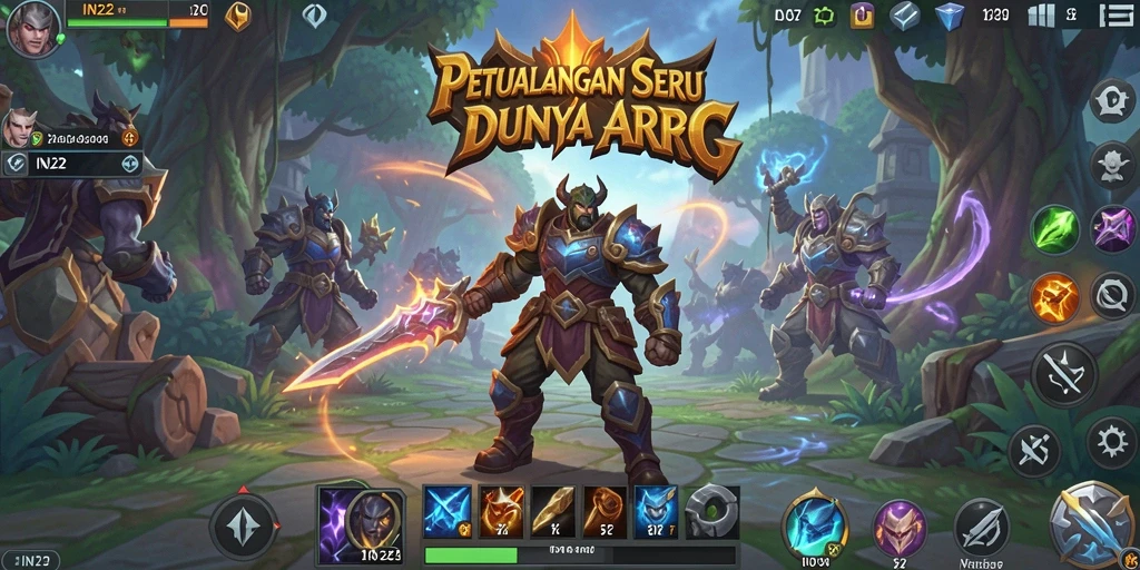 Menampilkan aksi pertempuran mendebarkan dalam gameplay ARPG