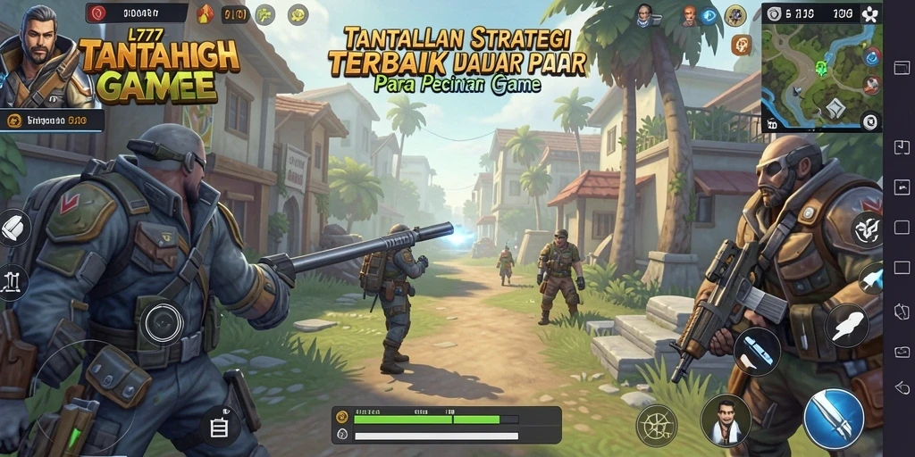 Tampilan menarik dari gameplay L777 dengan fokus strategi.