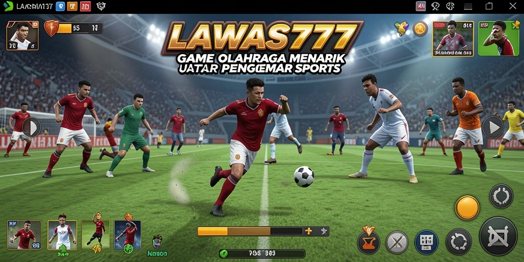 Tangkapan layar dari gameplay seru olahraga di LAWAS777.