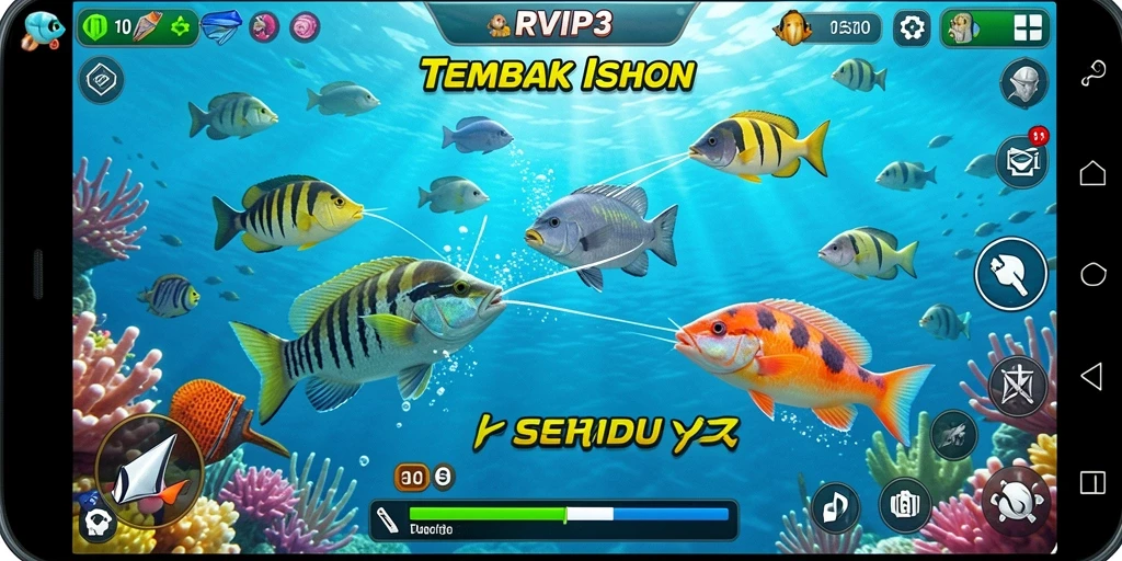 Screenshot gameplay Tembak Ikan yang mengasyikkan dan penuh aksi.