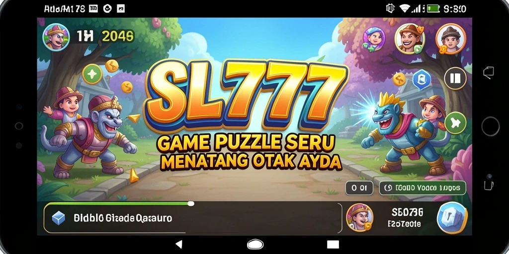Screenshot gameplay SL777 menampilkan tantangan Puzzle yang menarik.