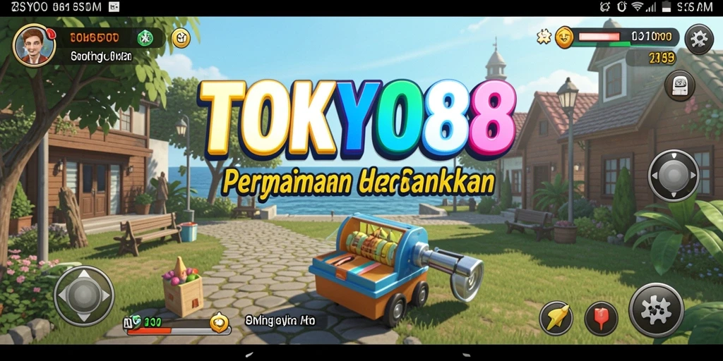 Tampilan gameplay TOKYO88 yang seru dan menarik.
